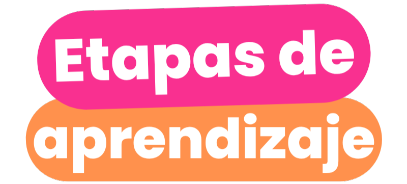 titulo de sección: etapas del aprendizaje
